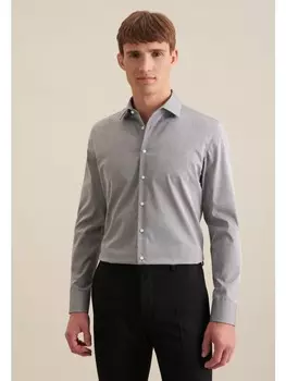 Рубашка Seidensticker, серый