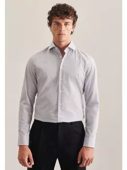 Рубашка Seidensticker, серый