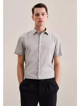 Рубашка Seidensticker, серый