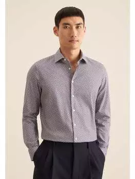 Рубашка Seidensticker, серый