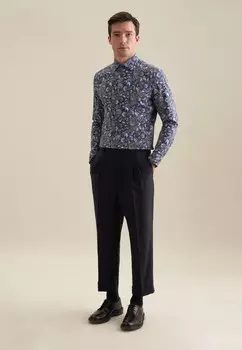 Рубашка Seidensticker, синий