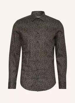 Рубашка seidensticker Slim Fit, черный