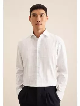 Рубашка Seidensticker, средне-синий