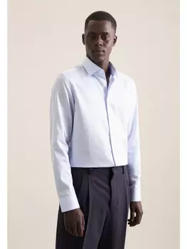 Рубашка Seidensticker, средне-синий