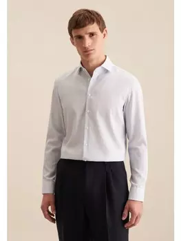 Рубашка Seidensticker, средне-синий