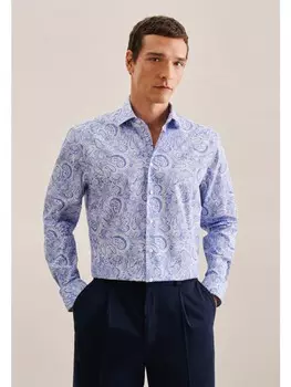 Рубашка Seidensticker, светло-синий