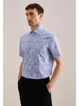 Рубашка Seidensticker, светло-синий