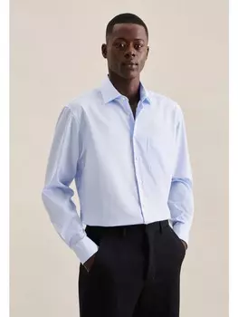 Рубашка Seidensticker, светло-синий