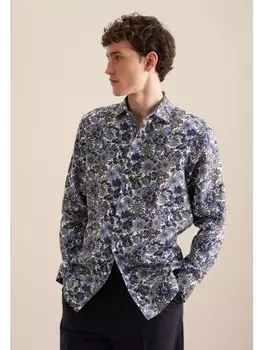 Рубашка Seidensticker, темно-синий