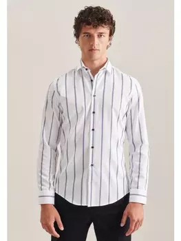 Рубашка Seidensticker, темно-синий