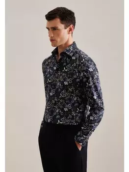 Рубашка Seidensticker, темно-синий