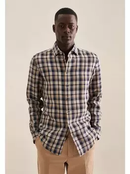 Рубашка Seidensticker, темно-синий