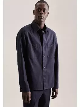 Рубашка Seidensticker, темно-синий