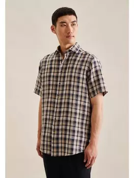 Рубашка Seidensticker, темно-синий