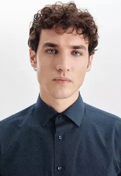 Рубашка Seidensticker, темно-синий