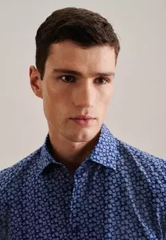 Рубашка Seidensticker, темно-синий