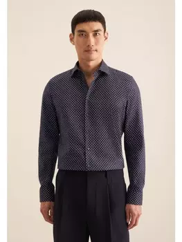 Рубашка Seidensticker, темно-синий