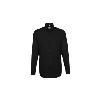 Рубашка Seidensticker Unteren, черный