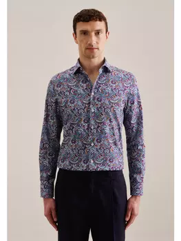 Рубашка Seidensticker, зеленый