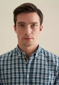 Рубашка Seidensticker, зеленый