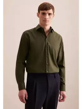 Рубашка Seidensticker, зеленый