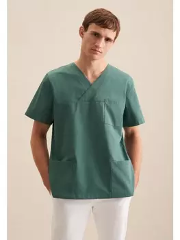 Рубашка Seidensticker, зеленый