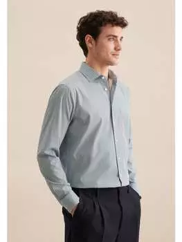 Рубашка Seidensticker, зеленый