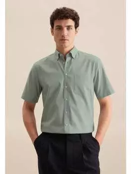 Рубашка Seidensticker, зеленый