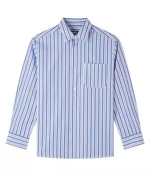 Рубашка Села A.P.C., синий