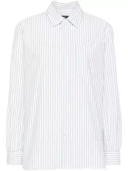 Рубашка Sela в полоску A.P.C., синий