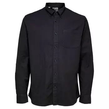 Рубашка Selected Egrick-Ox Flex, черный