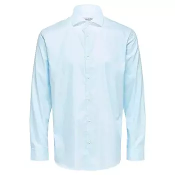 Рубашка Selected Ethan Cut Away Slim, белый