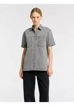 Рубашка Selected Femme, серый