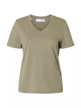 Рубашка SELECTED FEMME SLFEssential, серый