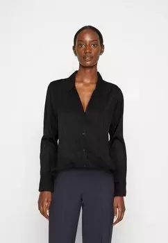 Рубашка Selected Femme SLFTYRA, черный