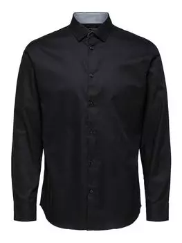 Рубашка SELECTED HOMME, черный