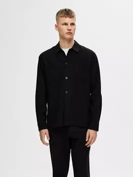 Рубашка SELECTED HOMME, черный