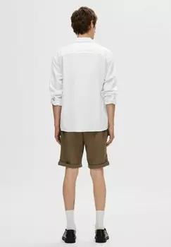 Рубашка Selected Homme, кремовый