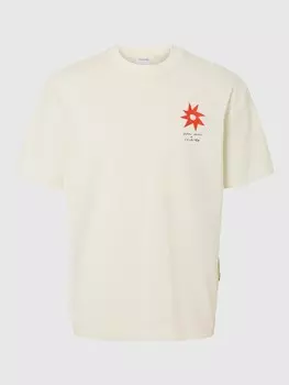 Рубашка SELECTED HOMME Nous Vous x Selected, цвет Champagne