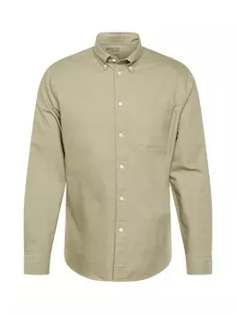 Рубашка SELECTED HOMME Regular fit Button Up Rick, бежевый