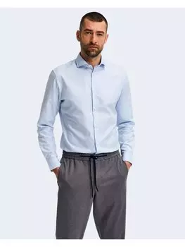 Рубашка Selected Homme, синий