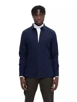 Рубашка SELECTED HOMME SLHSLIMOWEN FLANNEL, синий