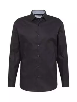 Рубашка SELECTED HOMME Slim fit Button Up Mark, черный