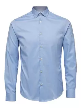 Рубашка SELECTED HOMME, светло-синий
