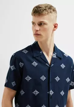 Рубашка Selected Homme, темно-синий