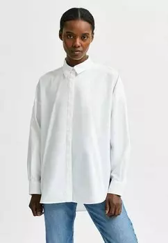 Рубашка Selected, ярко-белый