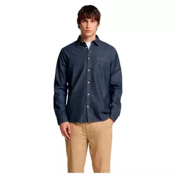 Рубашка Selected Regcarlo Denim, синий