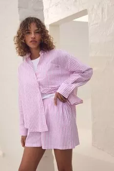 Рубашка Self., розовый