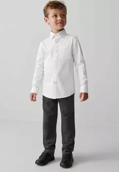 Рубашка SENIOR SCHOOL WITH STRETCH LONG SLEEVE. Clarks, цвет white