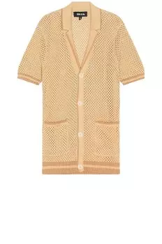 Рубашка Ser.O.Ya Michael Crochet Shirt, бежевый